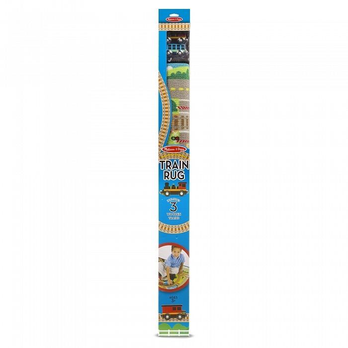 Детский коврик Melissa&Doug Железная дорога с паровозиками (MD19554) изображение 6