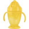 Поильник-непроливайка Baby Team с силиконовой трубочкой и ручками, 220 мл 9+ (5011_желтый)