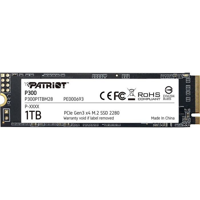 Накопитель SSD M.2 2280 2TB Patriot (P300P2TBM28)