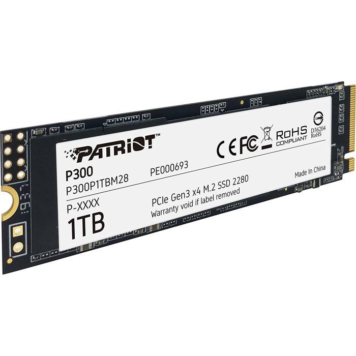 Накопитель SSD M.2 2280 2TB Patriot (P300P2TBM28) изображение 2