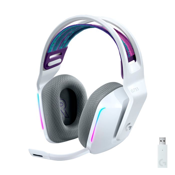 Наушники Logitech G733 Lightspeed Wireless RGB Gaming Headset Lilac (981-000890)