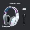Наушники Logitech G733 Lightspeed Wireless RGB Gaming Headset White (981-000883) изображение 6