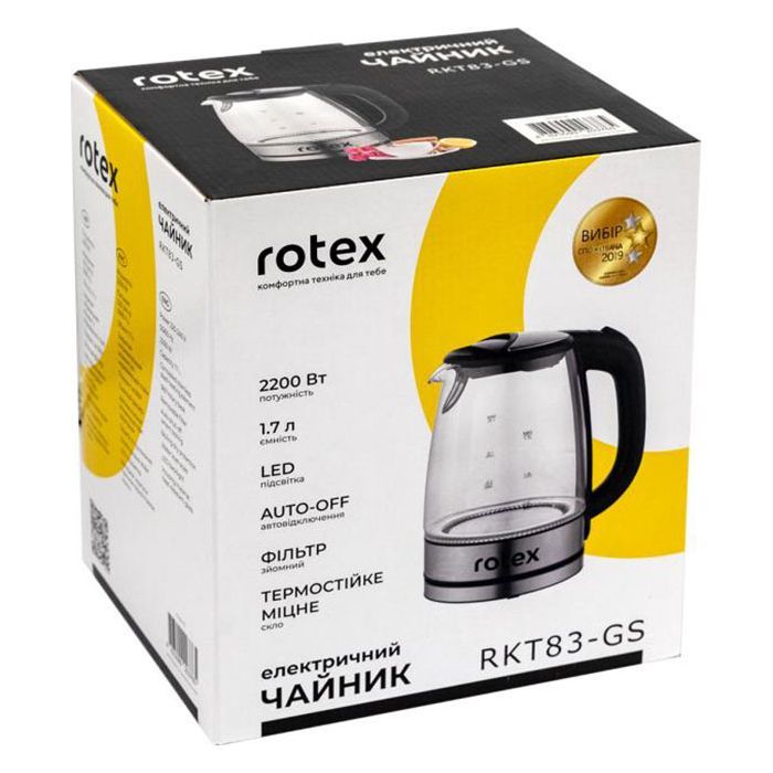 Электрочайник Rotex RKT83-GS изображение 3