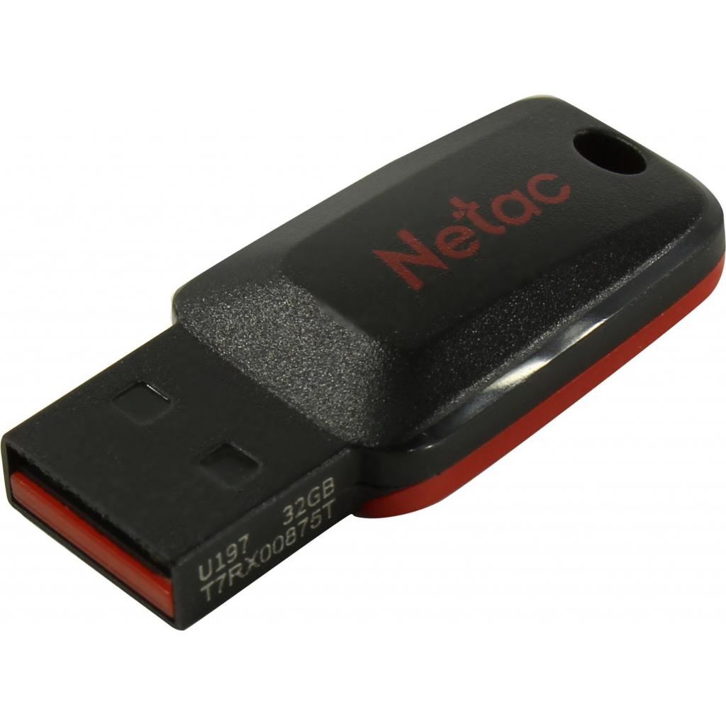 USB флеш накопичувач Netac 8GB U197 USB 2.0 (NT03U197N-008G-20BK) зображення 2