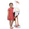 Мягкая игрушка Melissa&Doug Гигантский плюшевый аист, 115 см (MD30407) изображение 3