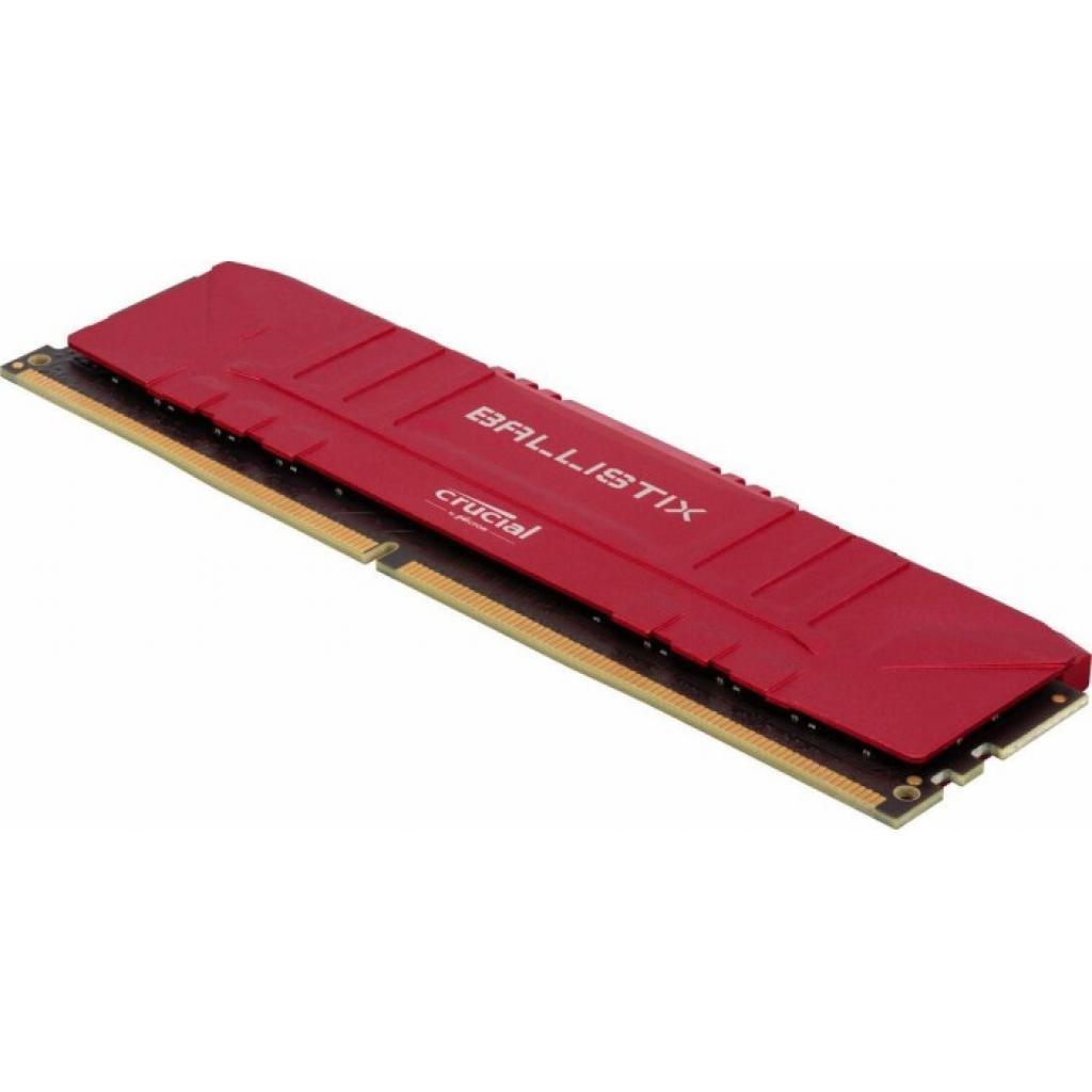 Модуль памяти для компьютера DDR4 16GB 2666 MHz Ballistix Red Micron (BL16G26C16U4R) изображение 3