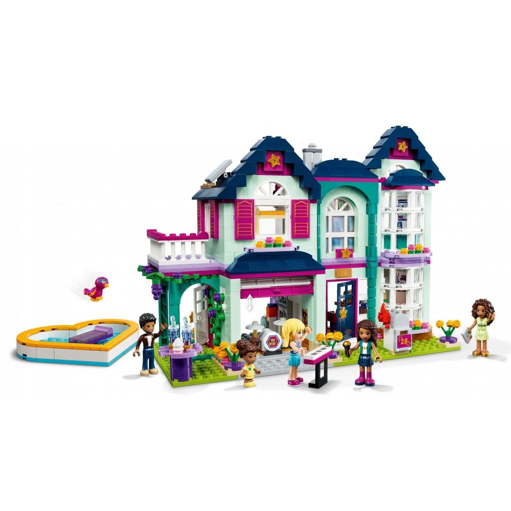 Конструктор LEGO Friends Семейный дом Андреа 802 детали (41449) изображение 3