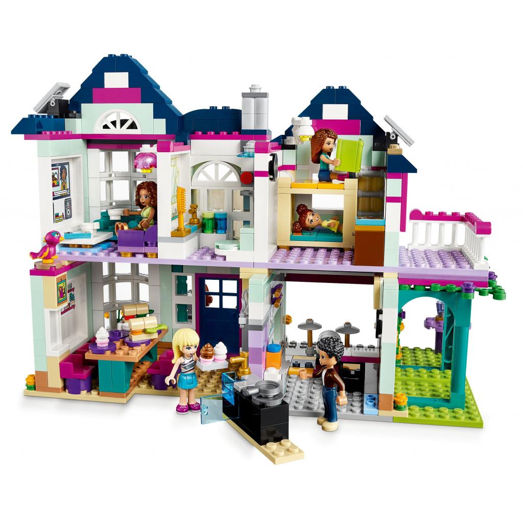 Конструктор LEGO Friends Семейный дом Андреа 802 детали (41449) изображение 4