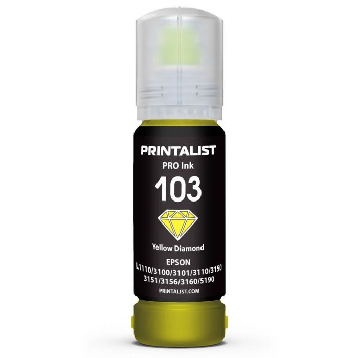Чернила Printalist Epson L3100/3110/3150 70г Yellow (PL103Y)