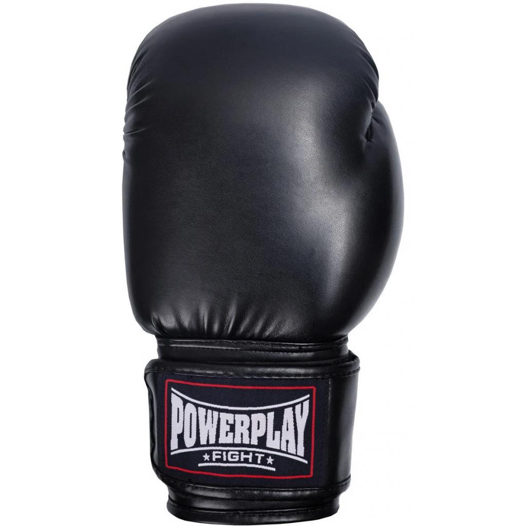 Боксерські рукавички PowerPlay 3004 14oz Black (PP_3004_14oz_Black) зображення 4