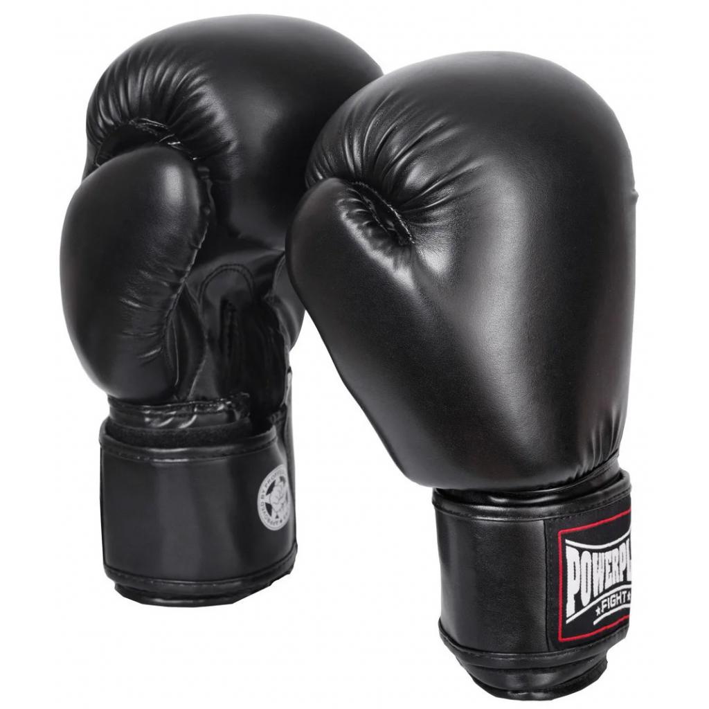 Боксерські рукавички PowerPlay 3004 10oz Black (PP_3004_10oz_Black) зображення 5