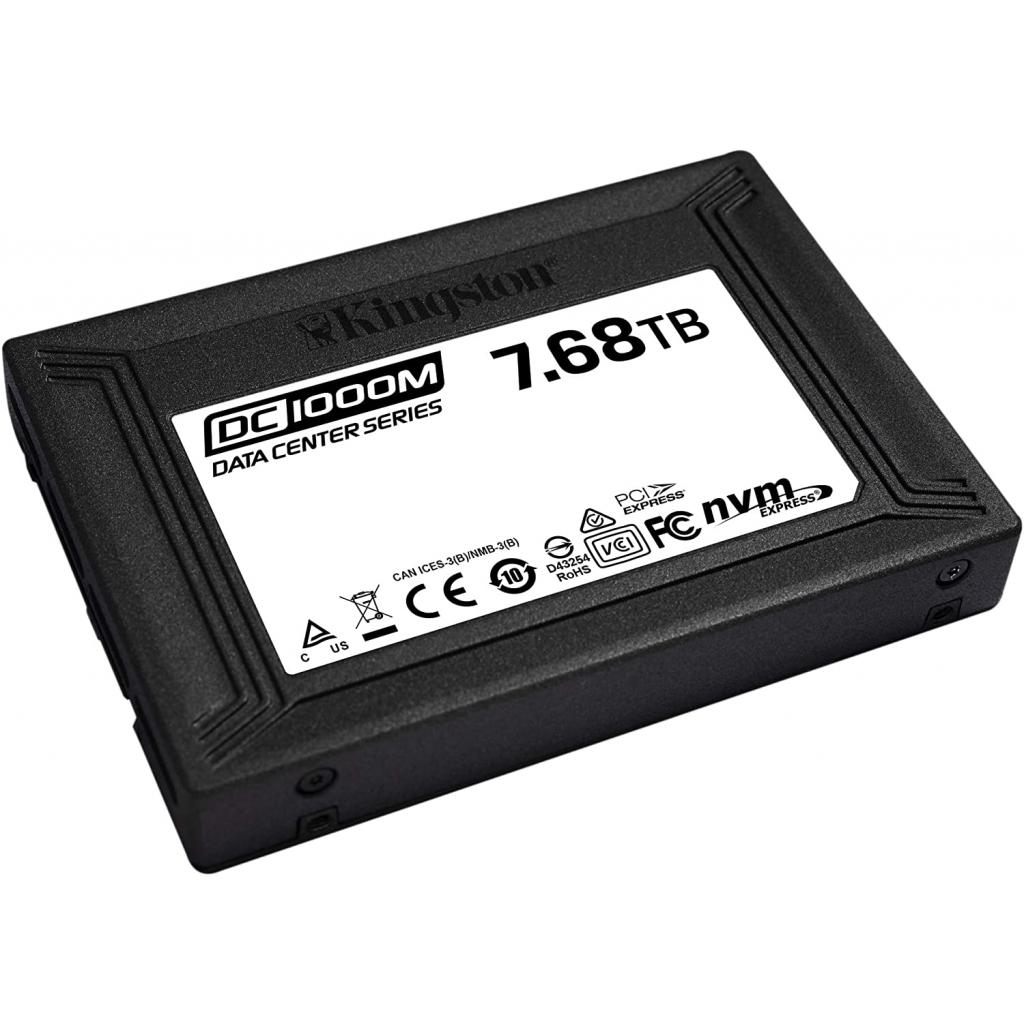 Накопичувач SSD U.2 2.5" 7.68GB Kingston (SEDC1000M/7680G) зображення 2