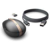 Мышка HP Spectre 700 Wireless/Bluetooth Black-Gold (3NZ70AA) изображение 5