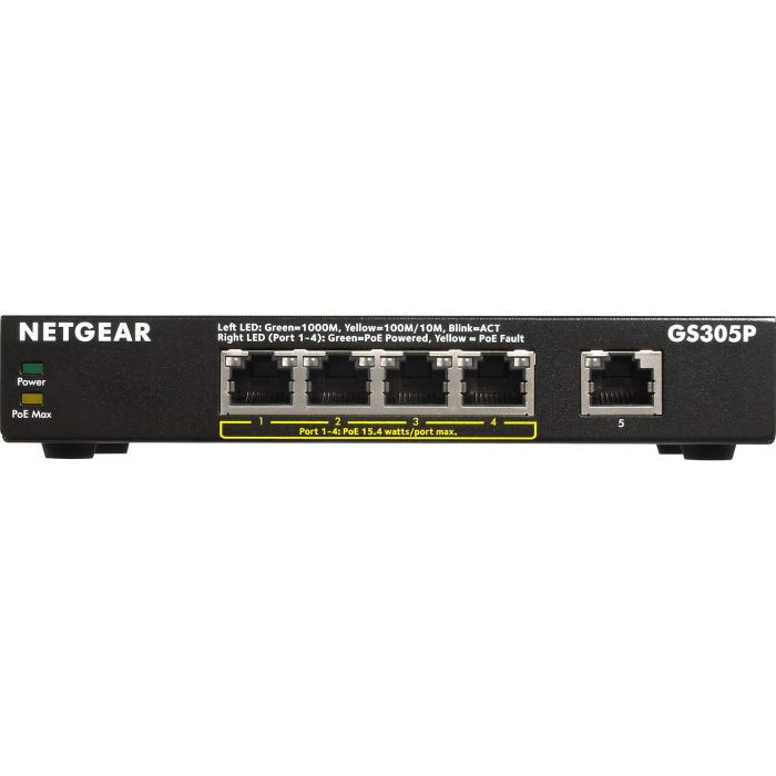 Коммутатор сетевой Netgear GS305E (GS305E-100PES) изображение 2