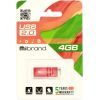 USB флеш накопитель Mibrand 4GB Сhameleon Red USB 2.0 (MI2.0/CH4U6R) изображение 2