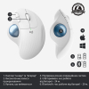 Мышка Logitech Ergo M575 Wireless Trackball Off-white (910-005870) изображение 6