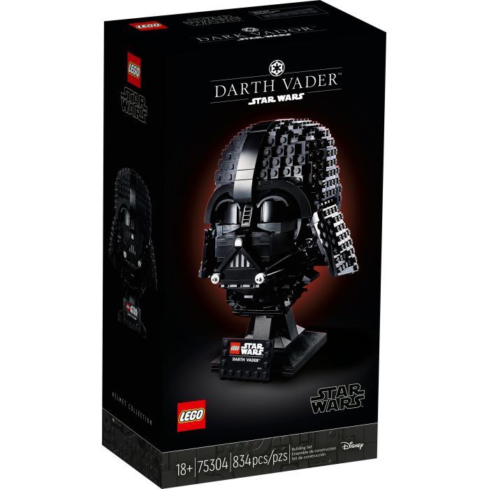Конструктор LEGO Star Wars Шлем Дарта Вейдера 834 детали (75304)
