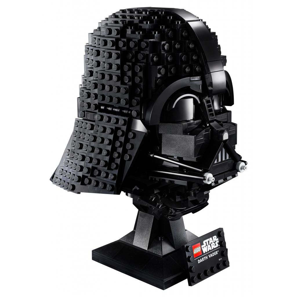 Конструктор LEGO Star Wars Шолом Дарта Вейдера 834 деталі (75304) зображення 4