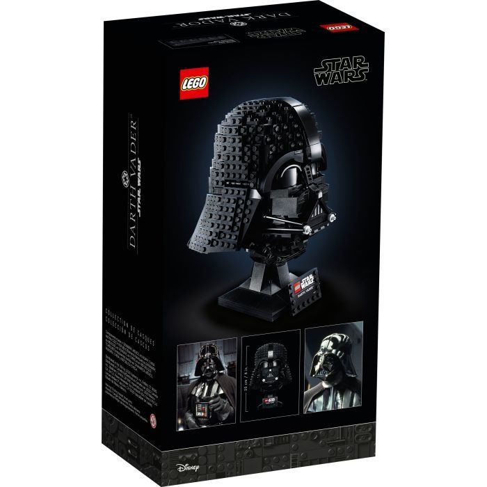 Конструктор LEGO Star Wars Шлем Дарта Вейдера 834 детали (75304) изображение 6