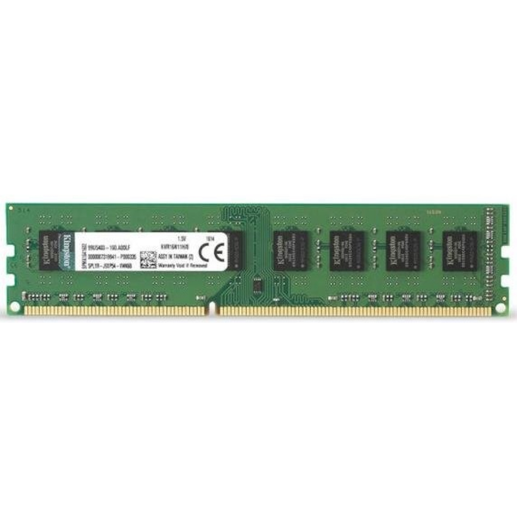 Модуль пам'яті для комп'ютера DDR3 4GB 1600 MHz Kingston (KVR16N11S8H/4WP)