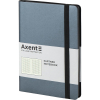 Блокнот Axent Partner Soft, 125х195, 96л, клет, серебряно-синий (8206-14-A) изображение 2