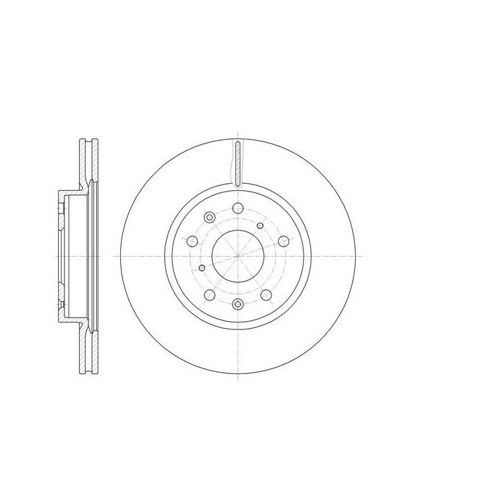 Тормозной диск REMSA 61018.10
