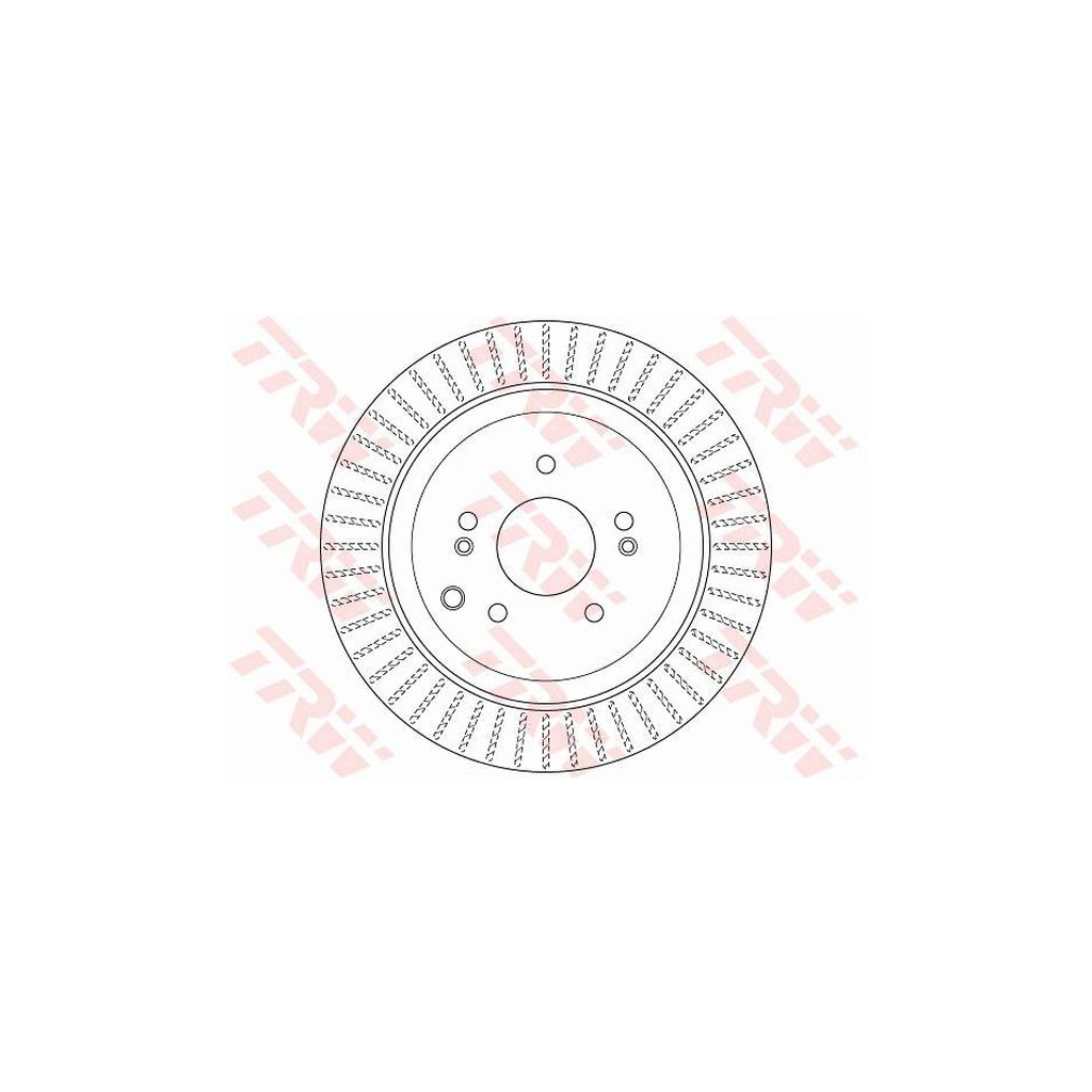 Тормозной диск TRW DF6330 изображение 3