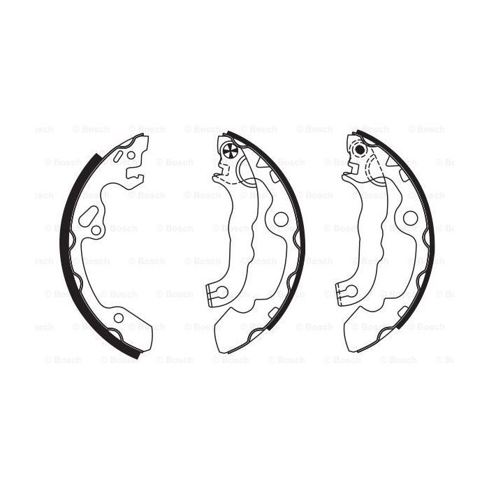 Гальмівні колодки Bosch 0 986 487 633 зображення 5