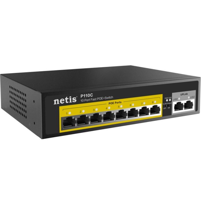 Коммутатор сетевой Netis P110C изображение 2