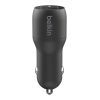Зарядное устройство Belkin Car Charger (24W) Dual USB-A, USB-A - Lightning, 1m, black (CCD001BT1MBK) изображение 3