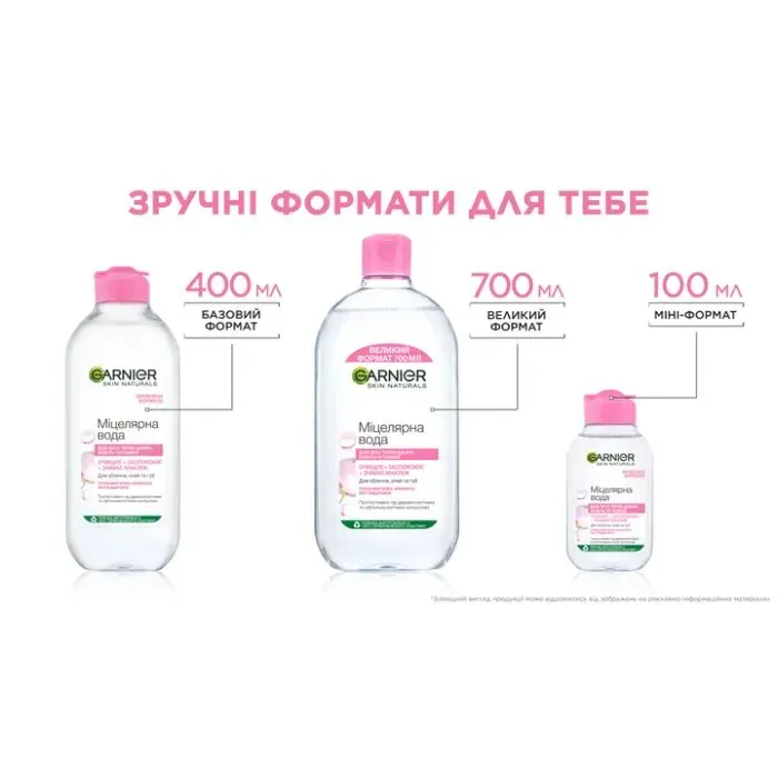 Мицеллярная вода Garnier Skin Naturals 700 мл (3600541940536) изображение 6
