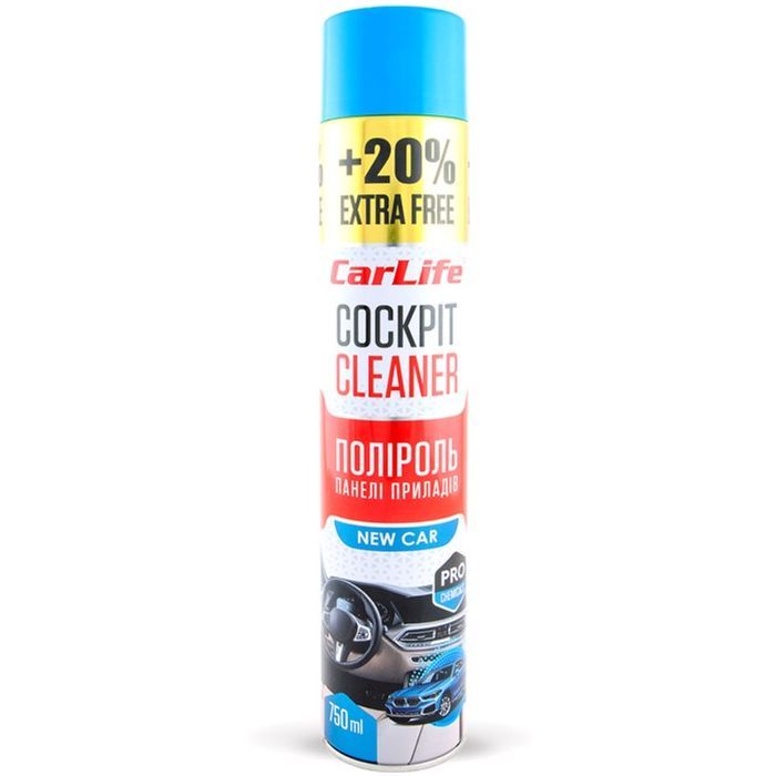 Автополироль CarLife Новая машина Cockpit Cleaner 750мл (CF755)