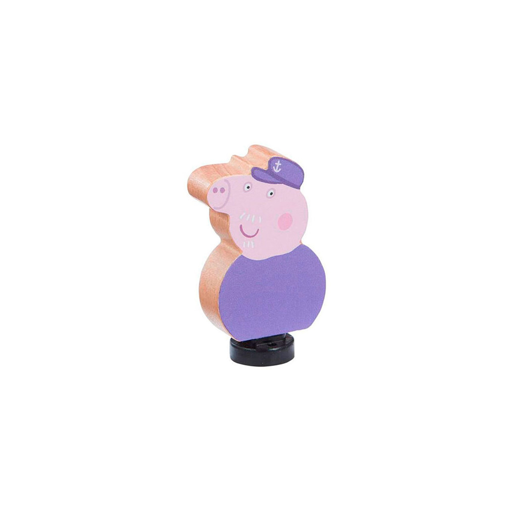 Игровой набор Peppa Pig деревянный Паровозик дедушка Пеппи (07210) изображение 2