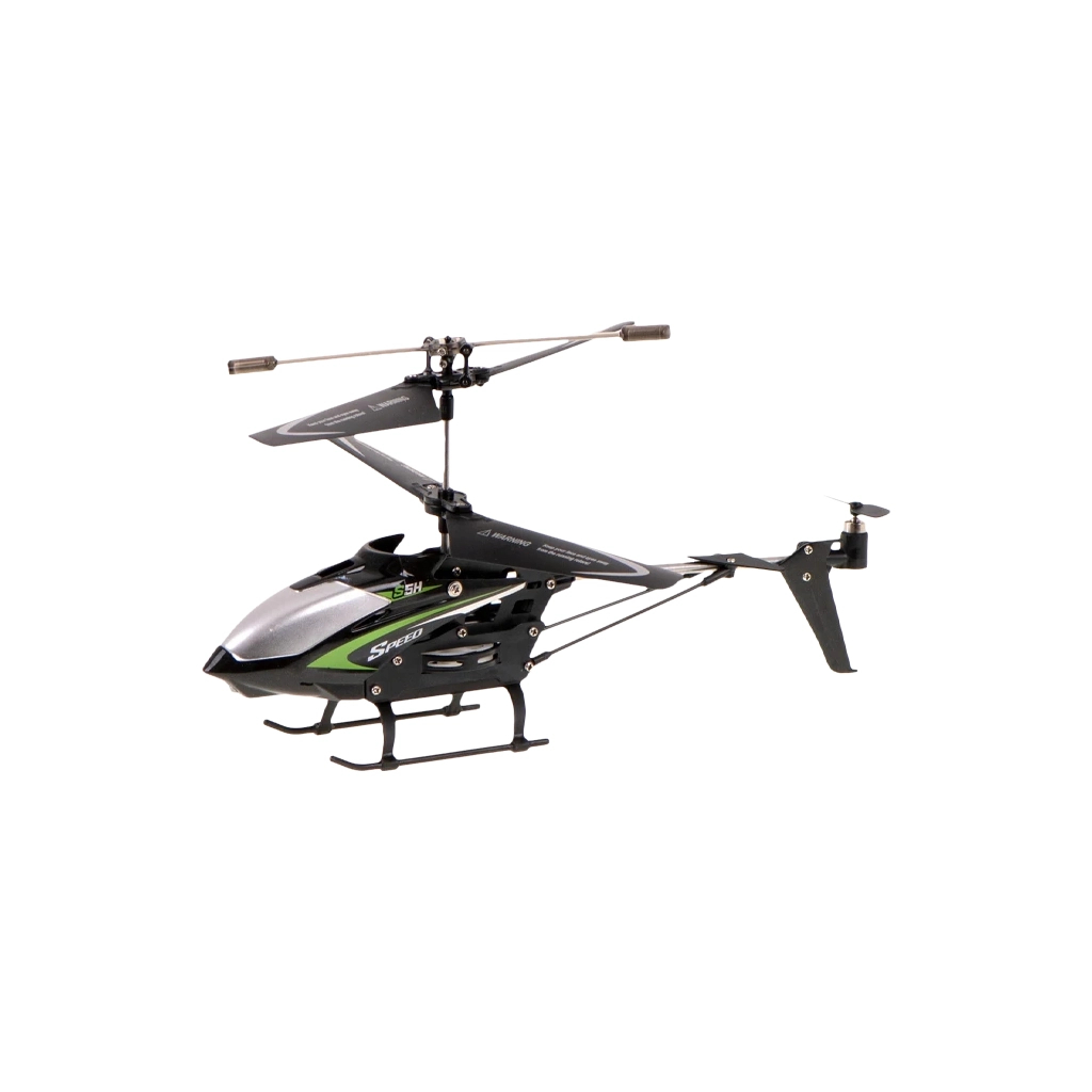 Радиоуправляемая игрушка Syma Вертолёт 2.4 ГГц 23 см со светом, барометром (S5H_Black) изображение 3