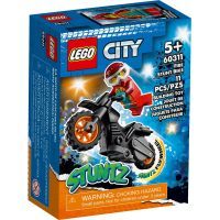 Конструктор LEGO City Stuntz Огненный трюковый мотоцикл 11 деталей (60311)