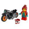 Конструктор LEGO City Stuntz Огненный трюковый мотоцикл 11 деталей (60311) изображение 2