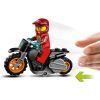 Конструктор LEGO City Stuntz Огненный трюковый мотоцикл 11 деталей (60311) изображение 5