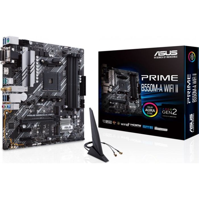 Материнська плата ASUS PRIME B550M-A WIFI II зображення 2