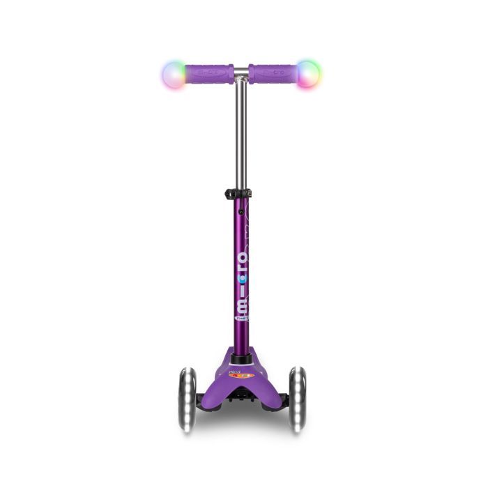 Самокат Micro Mini Deluxe Magic Purple LED (MMD129) изображение 4