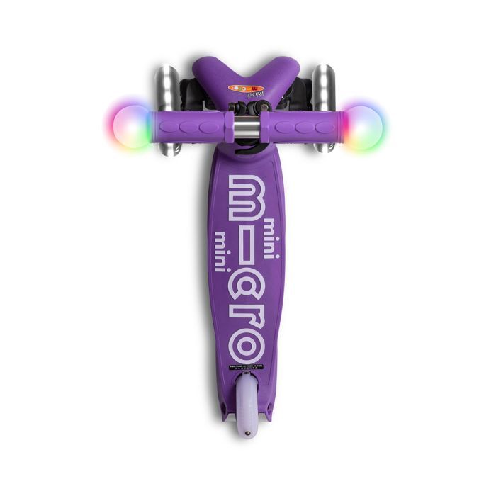 Самокат Micro Mini Deluxe Magic Purple LED (MMD129) изображение 5