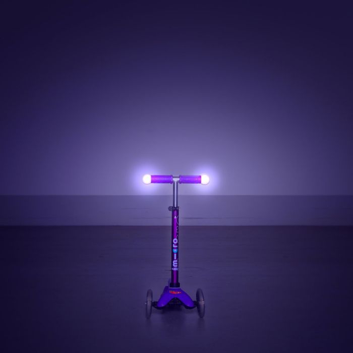 Самокат Micro Mini Deluxe Magic Purple LED (MMD129) изображение 6