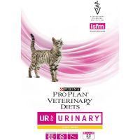 Сухой корм для кошек Purina Pro Plan Veterinary Diets UR Urinary при мочекаменной болезни 1.5 кг (7613035160552) изображение 2