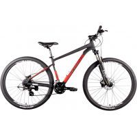 Велосипед Trinx M600 Pro 29" рама-17" Matt-Black-Grey-Red (M600Pro.17MBGR)