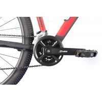 Велосипед Trinx M600 Pro 29" рама-17" Matt-Black-Grey-Red (M600Pro.17MBGR) изображение 4