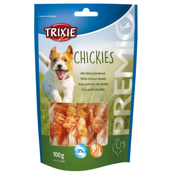 Лакомство для собак Trixie Premio Chickies с кальцием 100 г (4011905315911)