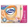 Туалетная бумага Zewa Deluxe Персик 3 слоя 12 рулонов (7322541396026)