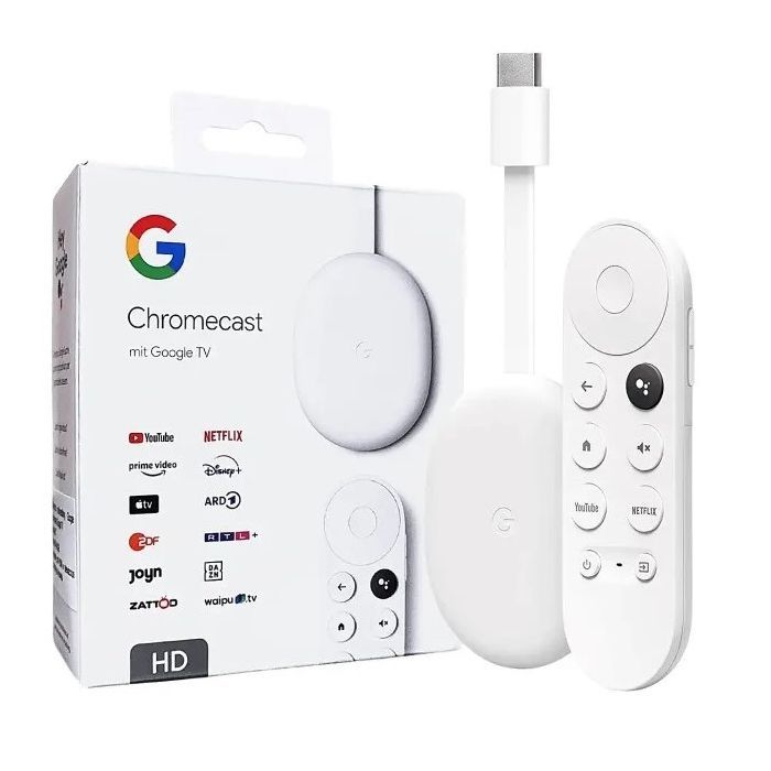 Медиаплеер Google Chromecast 4K with Google TV (Snow) (GA01919-US) изображение 4