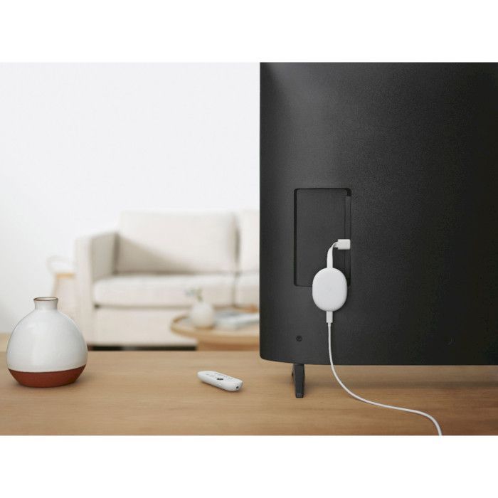 Медиаплеер Google Chromecast 4K with Google TV (Snow) (GA01919-US) изображение 7