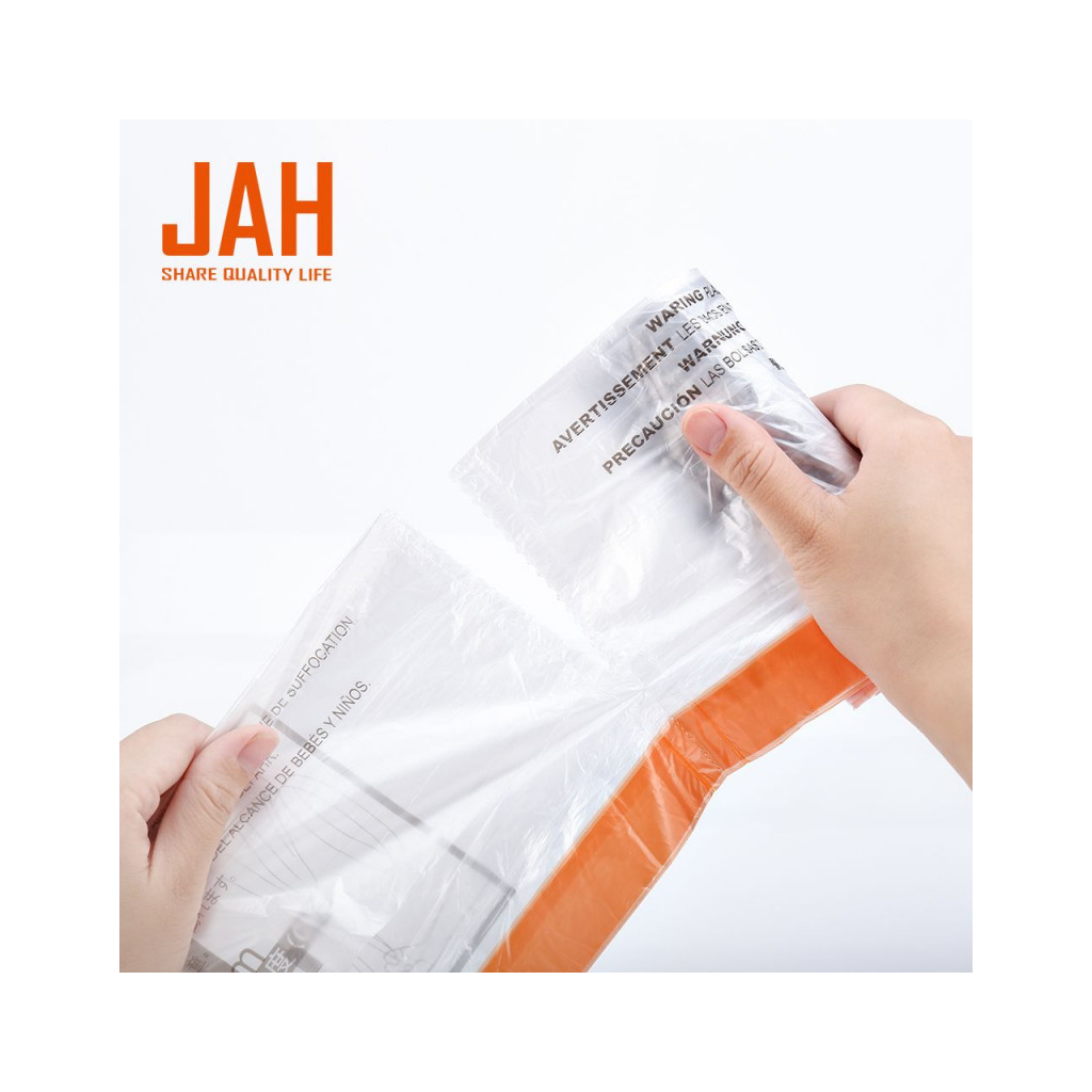 Пакети для сміття JAH для відер до 20 л (55х55 см) із затяжками 15 шт. (6304) зображення 2