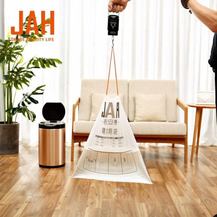 Пакети для сміття JAH для відер до 20 л (55х55 см) із затяжками 15 шт. (6304) зображення 5